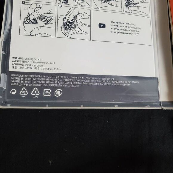 Stampin’ Up! Autumn Greetings Cling Stamp Set – Retired Fall Floral Leaves NEW - Picture 4 of 6